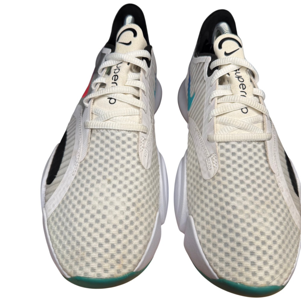 NIKE SuperRep Go Women 7 Training Sneaker Football Grey Crimson cJ0860-120 Shoes - Picture 9 of 16